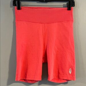 FP Movement by Free People Coral Bike Shorts Size S‎